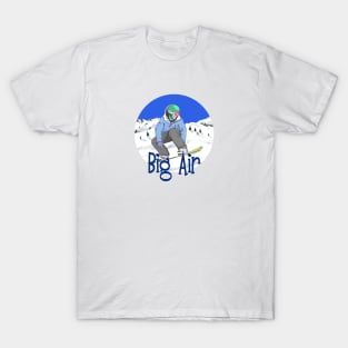 Big Air, Snowboarding T-Shirt